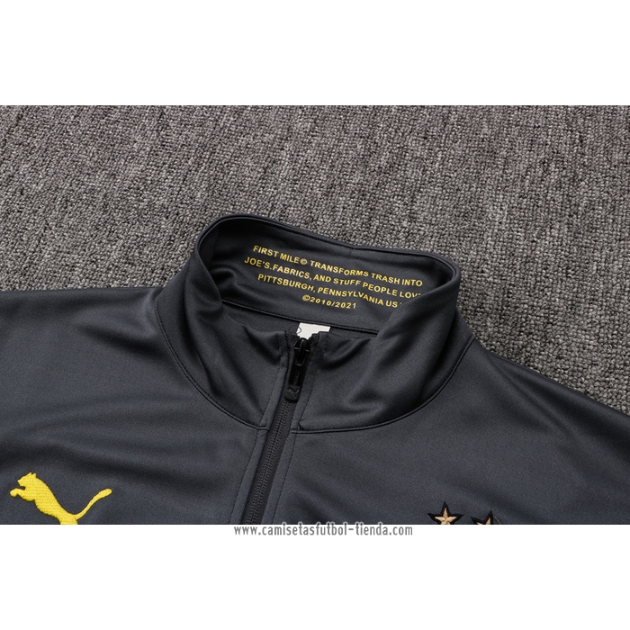 Chandal de Chaqueta del Borussia Dortmund 2021 2022 Gris